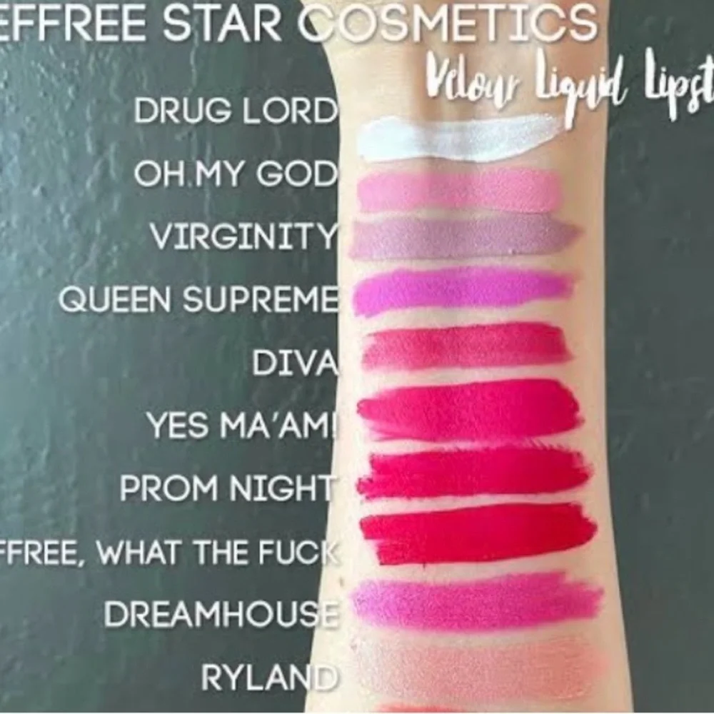Jeffree DIVA Velour Liquid Lipstick — Vibrant Pink